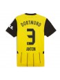Moške Nogometnih dresov Borussia Dortmund Waldemar Anton #3 Domači 2024-25 Kratki rokavi